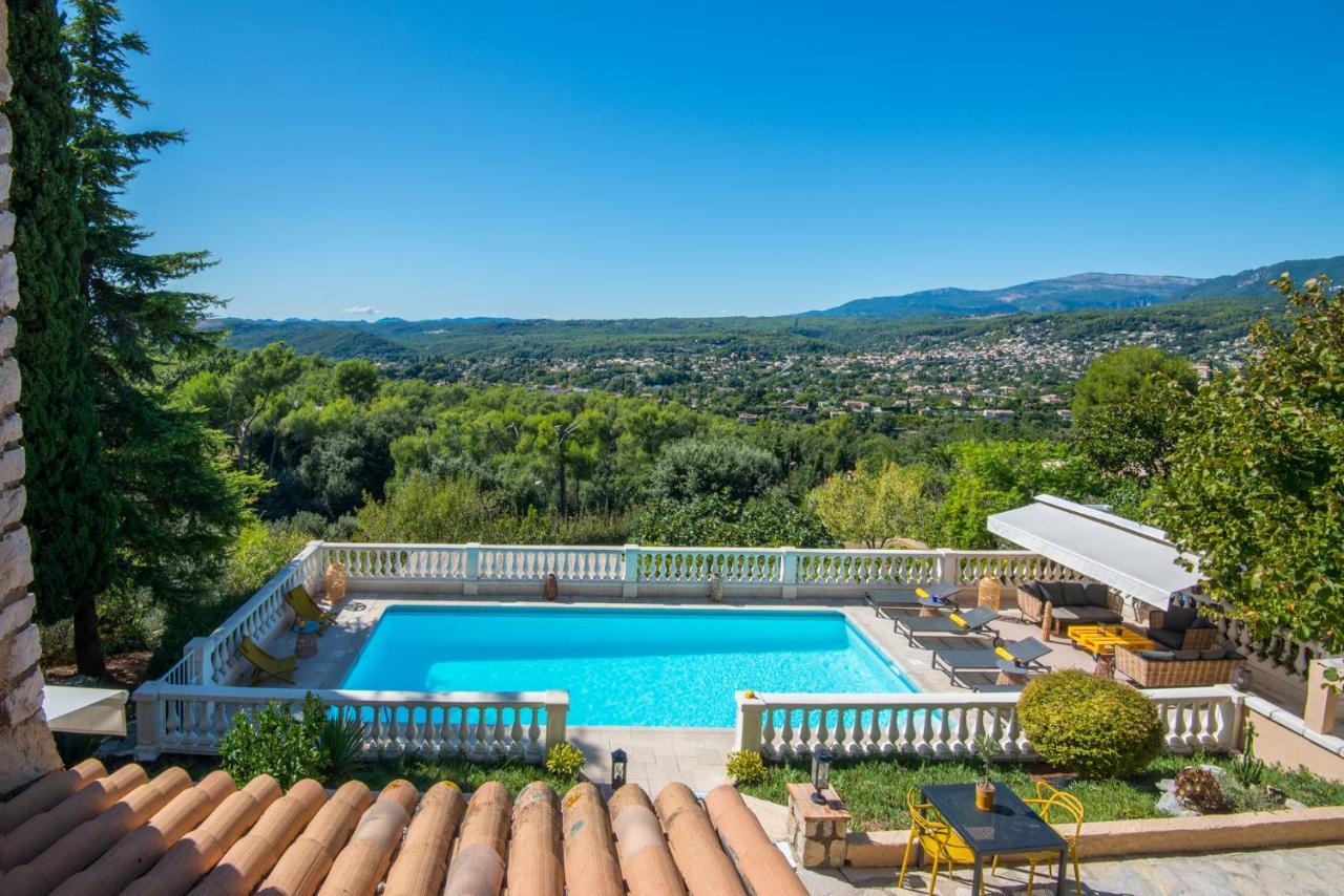 Bastide Les 3 Portes Saint-Paul-de-Vence Buitenkant foto